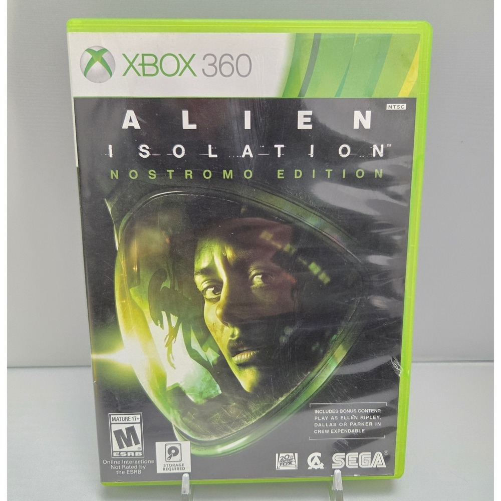 Alien Isolation Nostromo - Microsoft Xbox 360‎ - Complete CIB W/ Manual Working